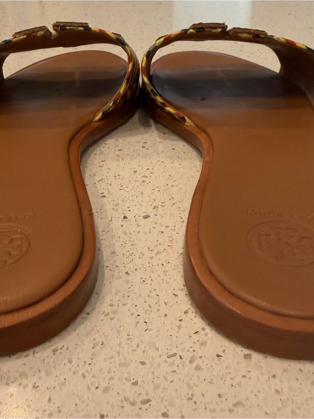 Tory Burch Ines Multicolor Woven Raffia
Flat Slide - Picture 5 of 6
